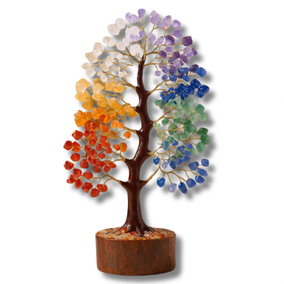 vaidik Jyotish Anusandhan Kendra, site icon, favicon, Astrology, Horoscope, Horoscope today, zodiac sign, Kundali, birth chart, astrology india, astrology signs,7CHAKRA STONE TREE (300 BEADS)