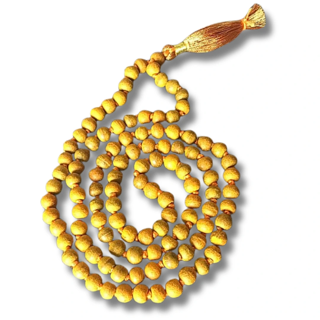 vaidik Jyotish Anusandhan Kendra, site icon, favicon, Astrology, Horoscope, Horoscope today, zodiac sign, Kundali, birth chart, astrology india, astrology signs,Haldi (turmeric) Mala Baglamukhi Mala (1)